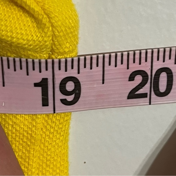 Men’s South Pole Short Sleeve Polo Shirt Embroidered Logo Size Medium Yellow - Picture 8 of 10